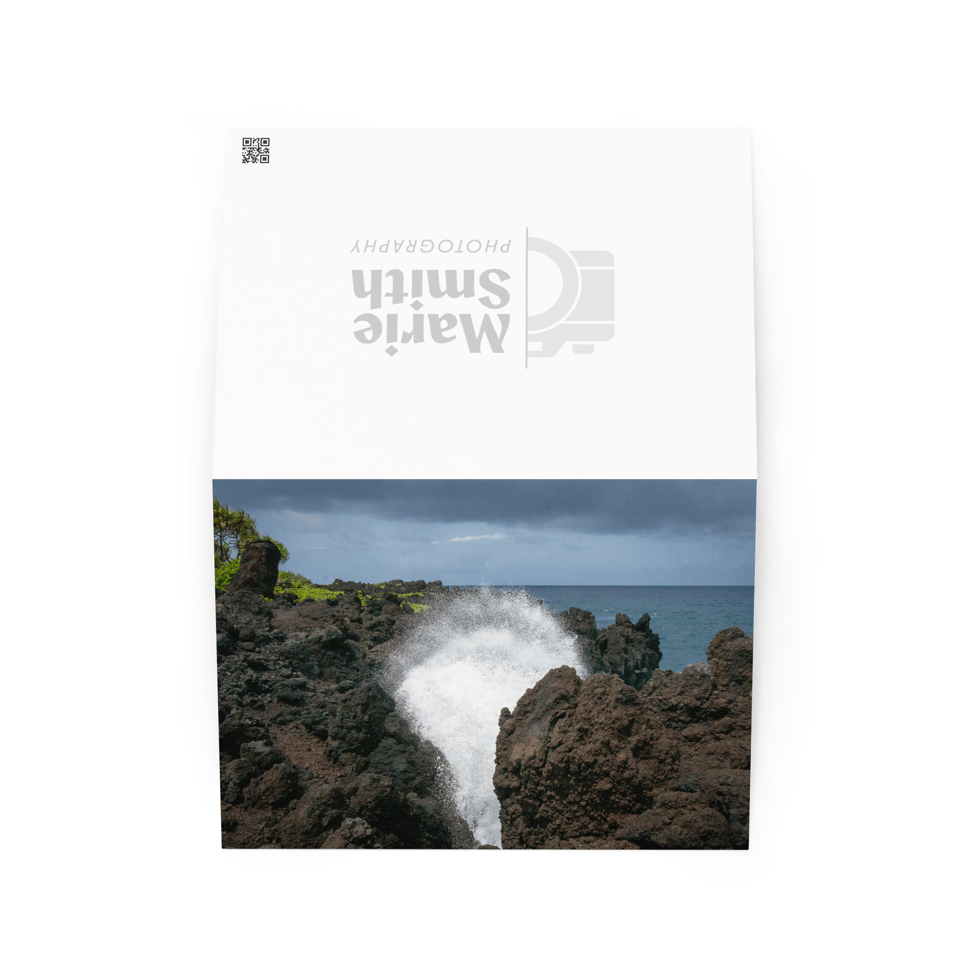 Splash of Serenity Greeting Card product image (2)