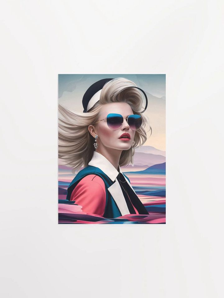 Abstract illustration of a Woman Poster - 32 product image (2)