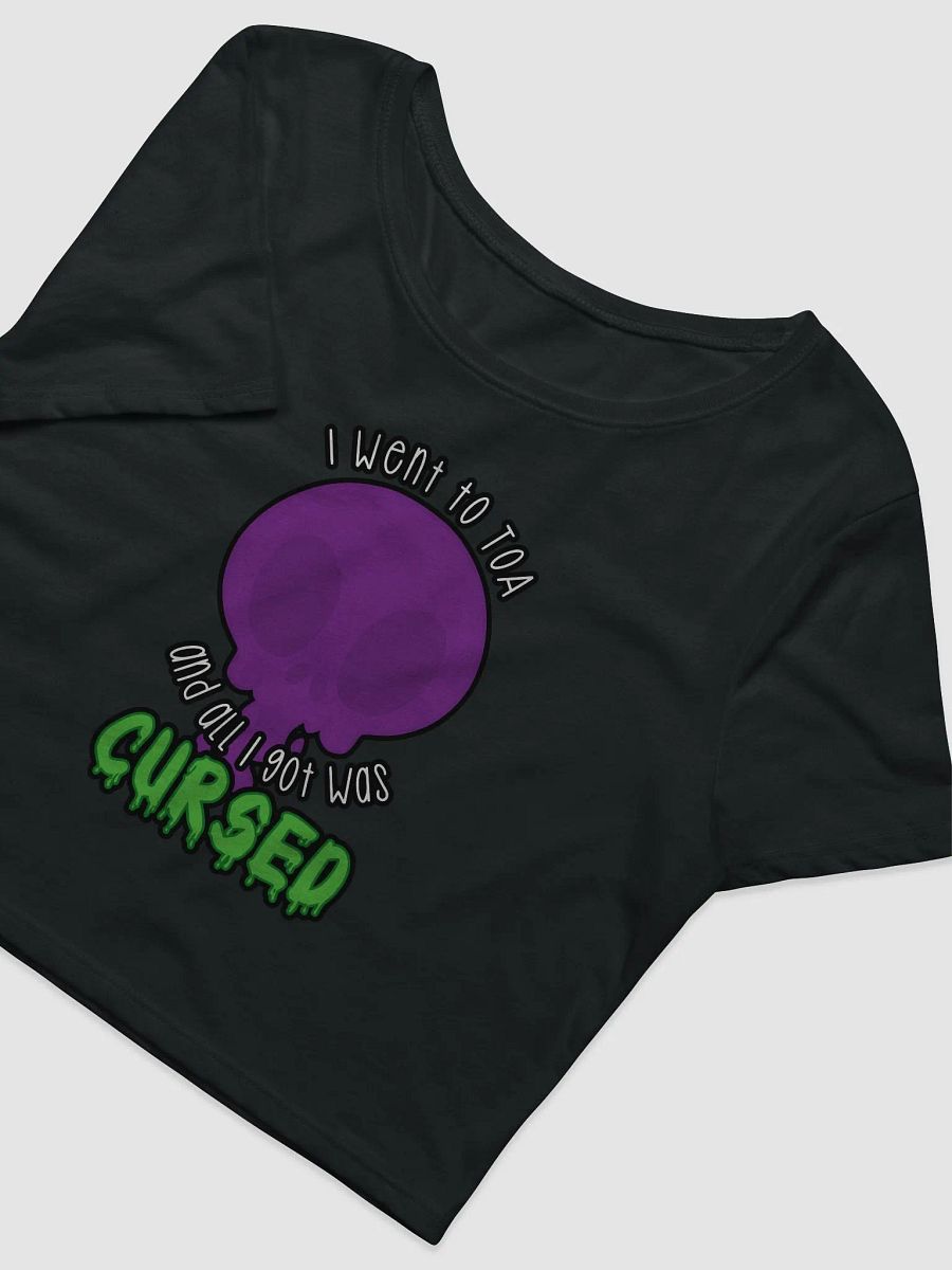 All I Got Was Cursed - Demon Hunter - Crop Tee product image (3)