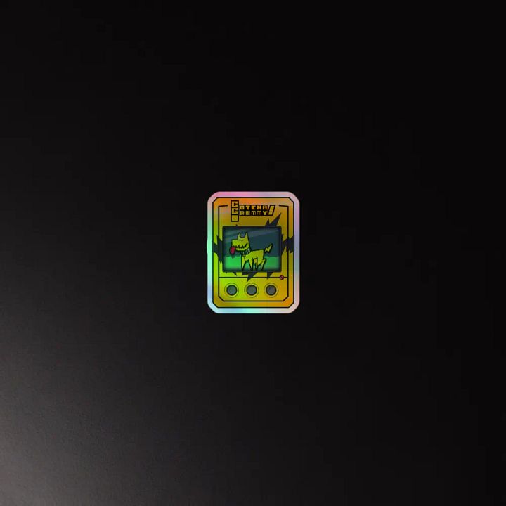 Gotcha Gremmy! [RARE Yellow/Black] - Sticker product image (2)