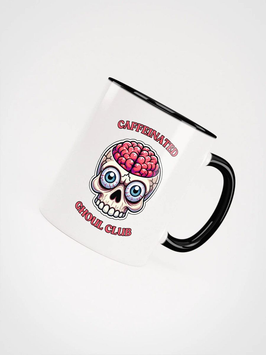 Caffeinated Ghoul Club White Mug product image (4)