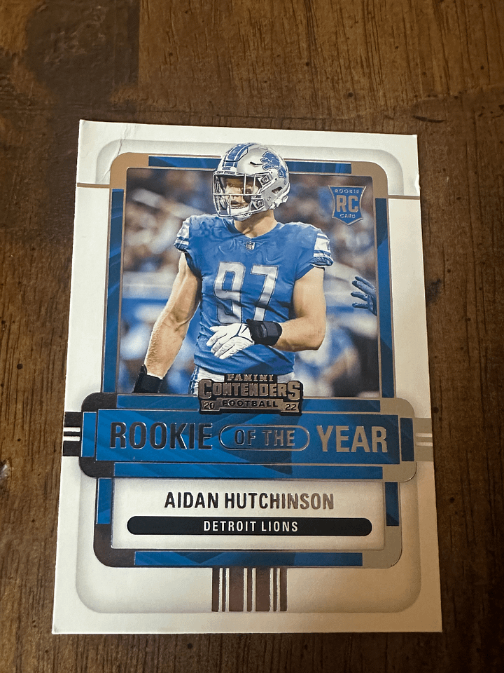 2022 Panini Contenders Rookie Aidan Hutchinson product image (1)