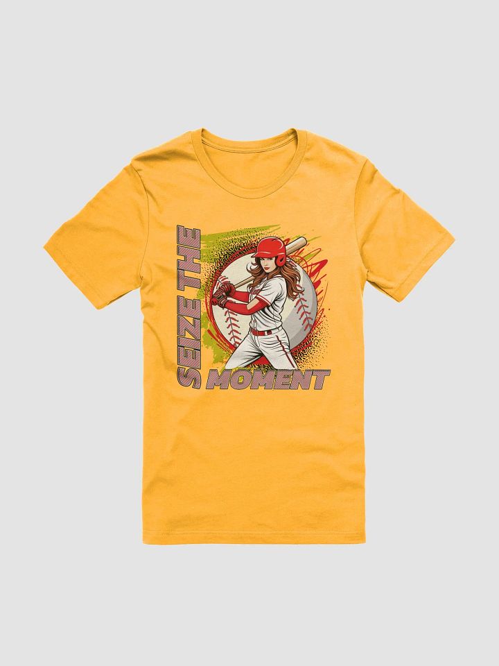Seize the Moment Baseball Female T-Shirt product image (11)