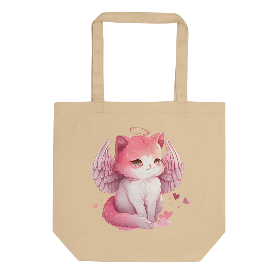 Angel Kitten Fantasy Eco Tote product image (1)