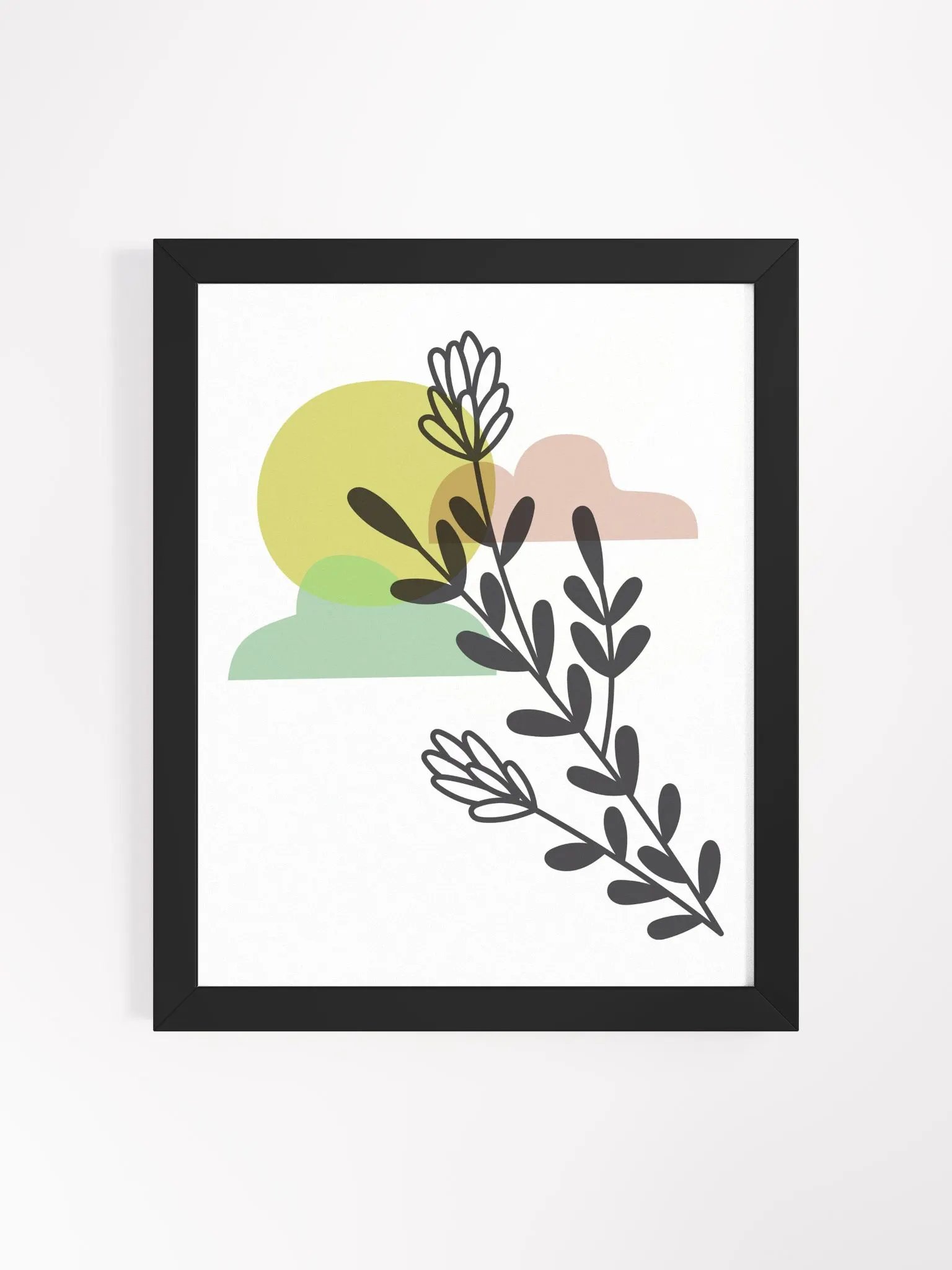 Abstract Botanical Silhouette Poster product image (8)