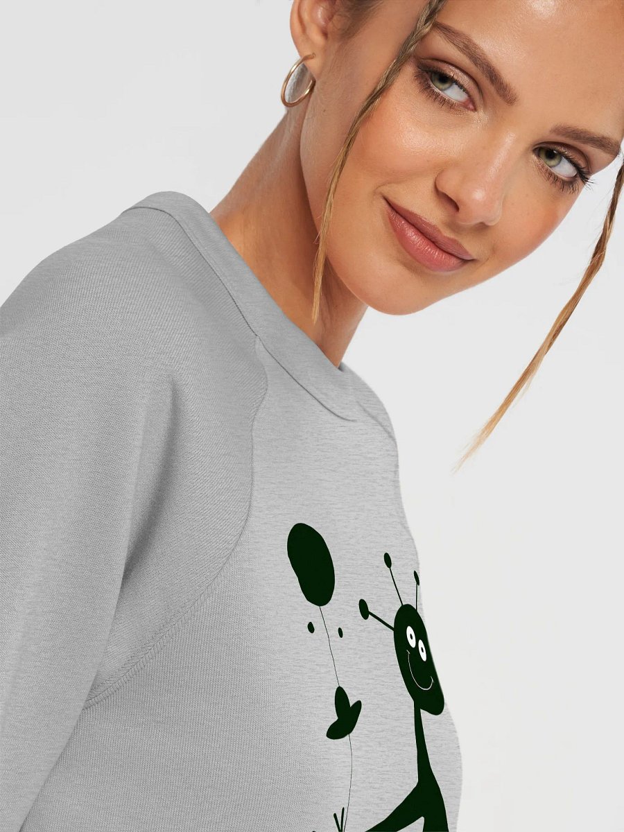 Bella+Canvas Unisex Sponge Fleece Raglan Sweatshirt product image (3)