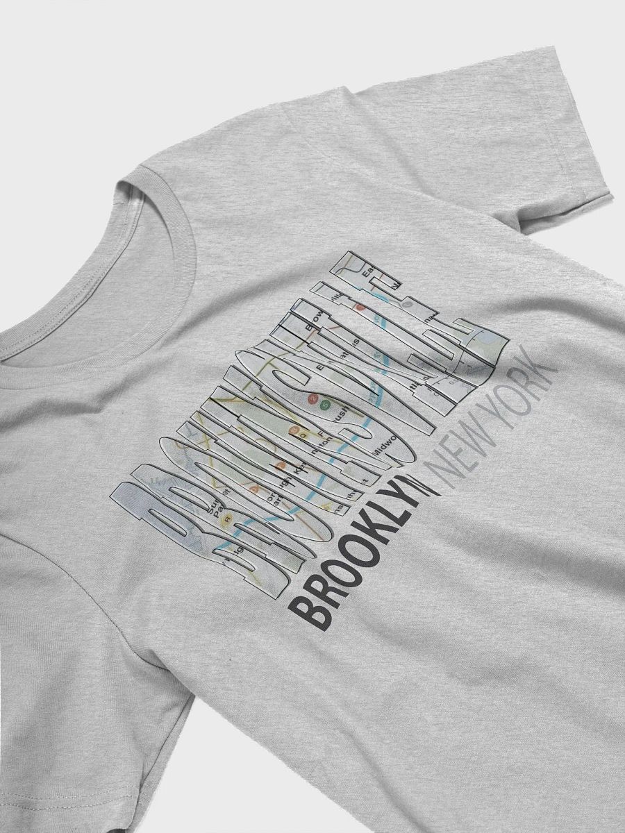 Fun Cool Brownsville Brooklyn New York with Subway Map NYC T-Shirt product image (4)