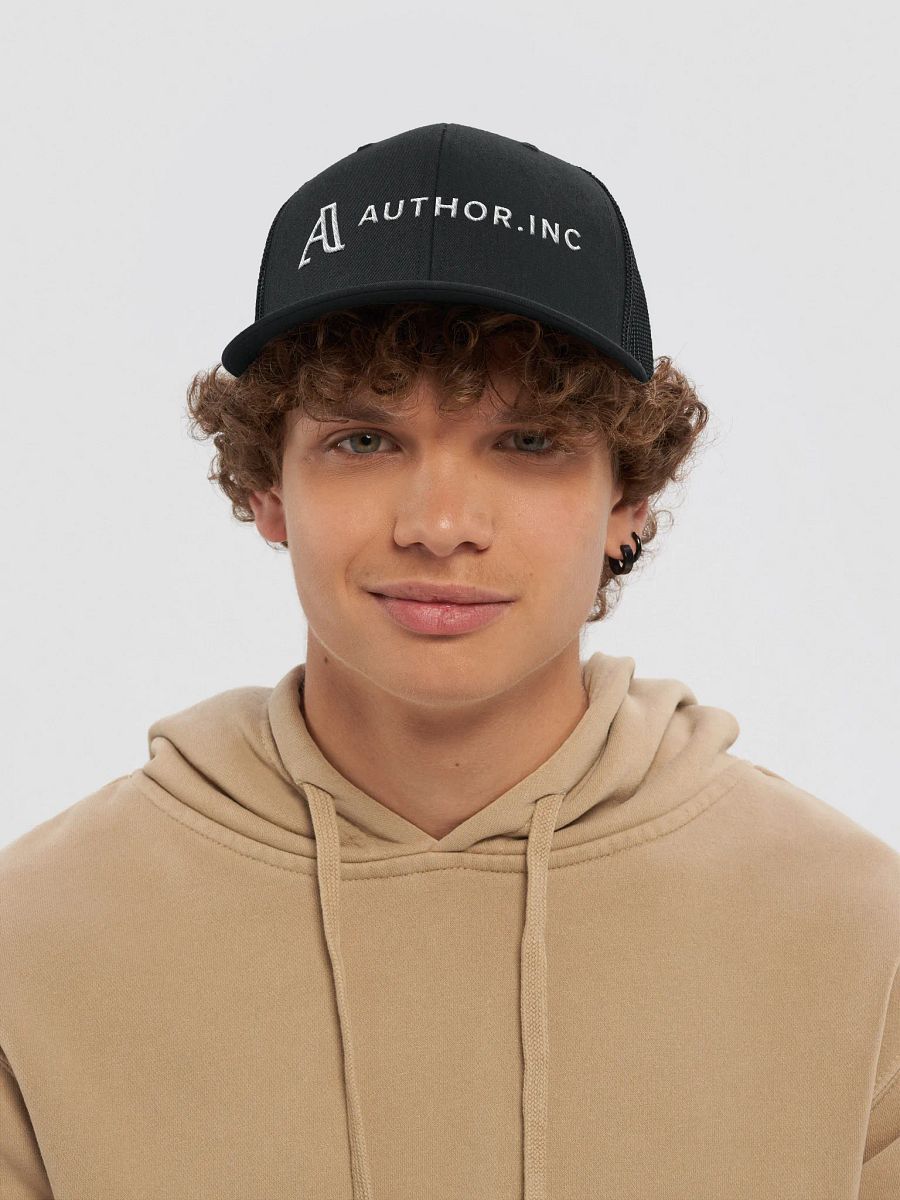 AUTHOR.INC Trucker Hat (White Logo) product image (5)