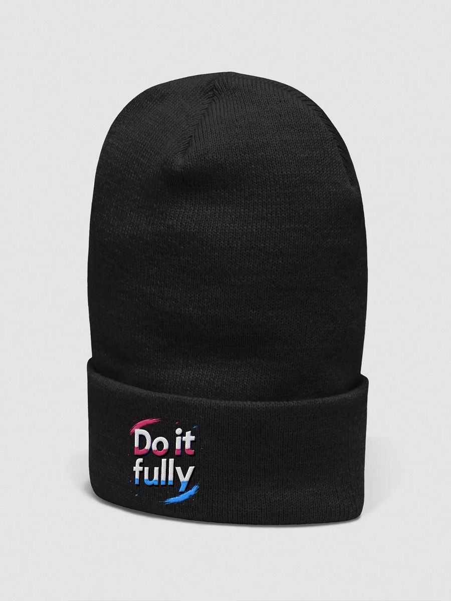 Unlock Your Inner Power with Scarlett Johansson’s Inspiring Mantra:   Do It Fully  — The Beanie That Changes More Than Just Your Look product image (2)