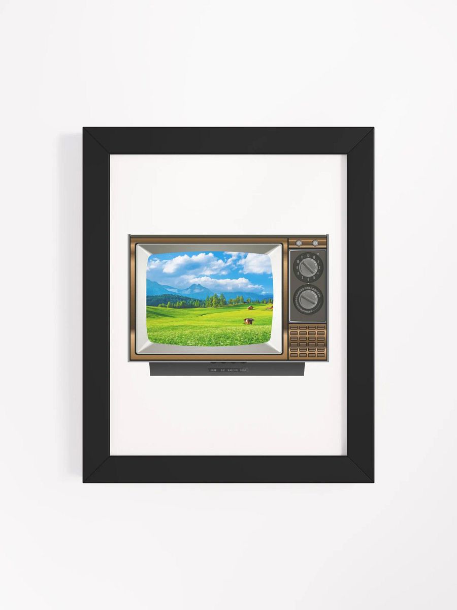 Technicolor TV Field Wall Print product image (4)