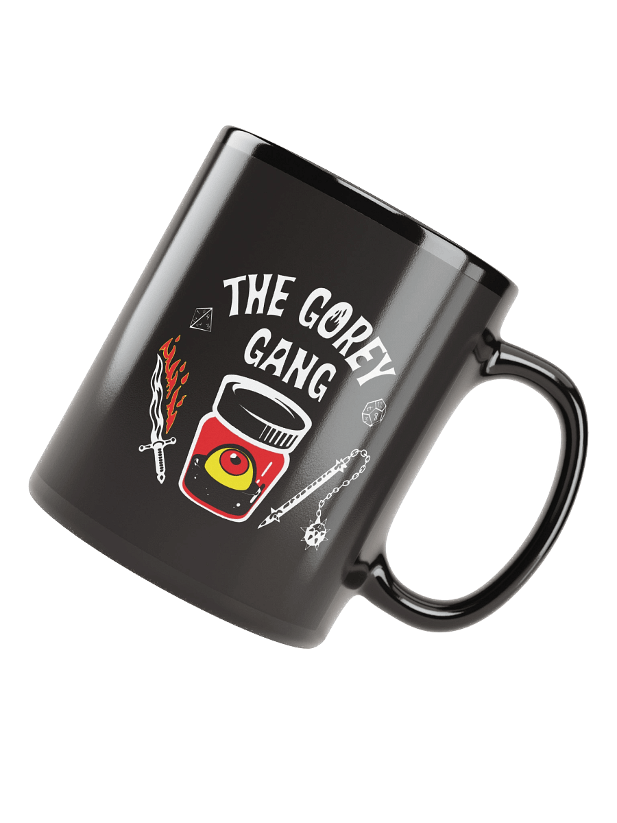 DnD Gang - Black Glossy Mug product image (7)