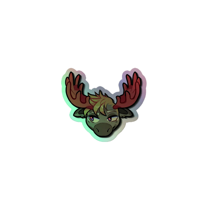 Moose Lounge Holo Sticker product image (1)