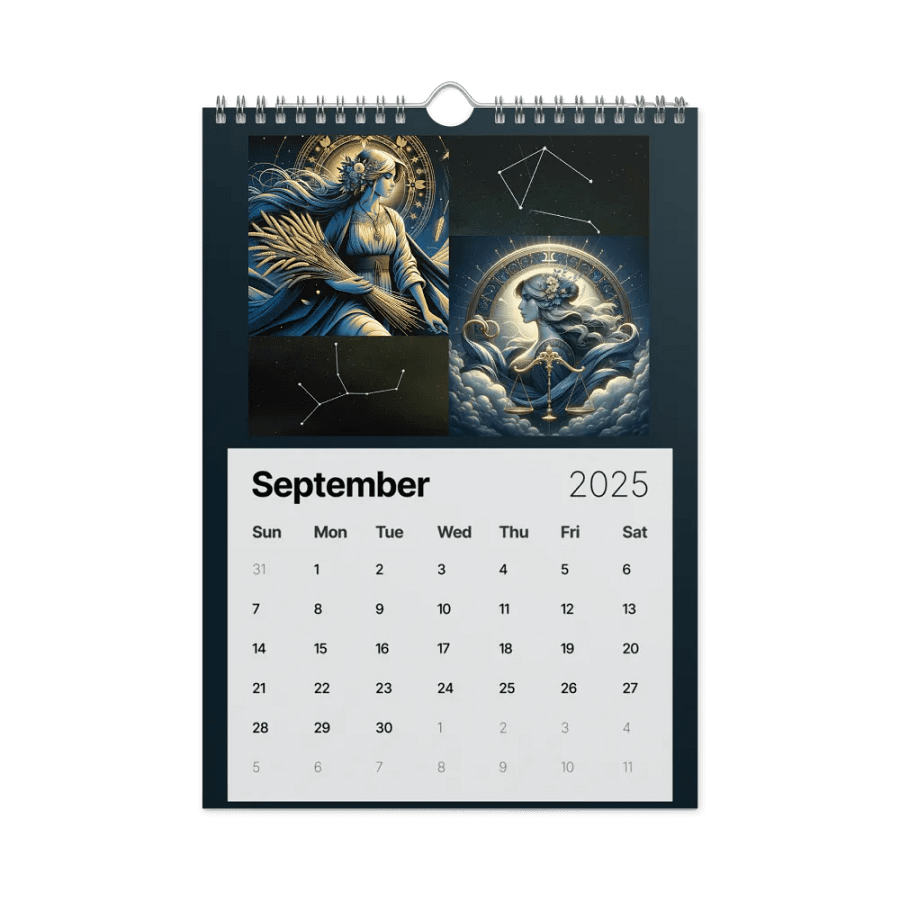 2025 Zodiac Calendar: A Celestial Fantasy Journey product image (10)