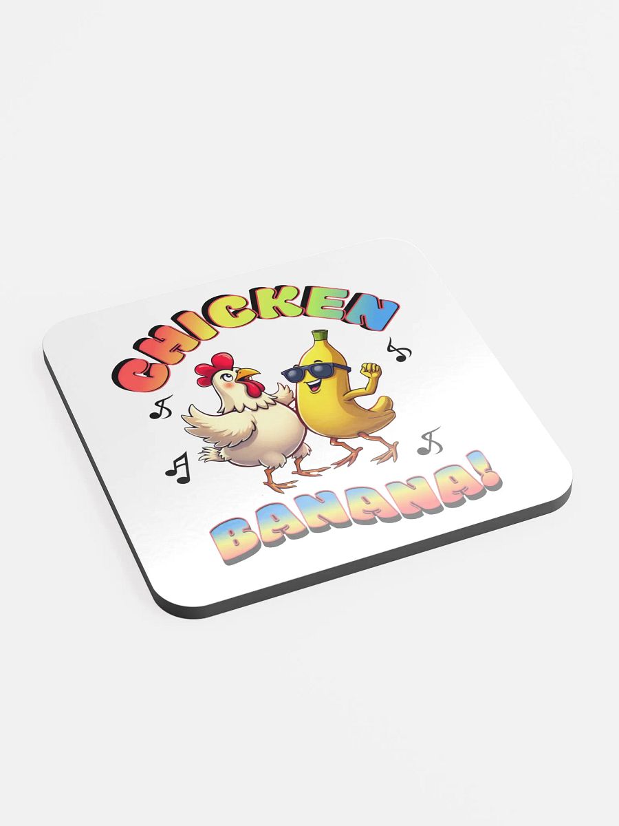 Chicken Banana Funky Coaster Set product image (3)