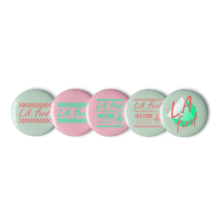 LA First Button Set product image (2)
