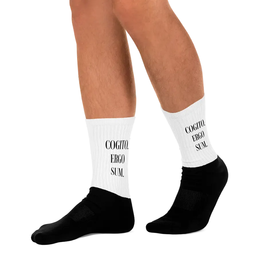 Cogito, Ergo Sum Socks product image (11)