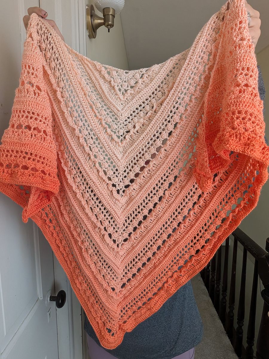 Silky Ombre Mother's Delight Shawl product image (2)