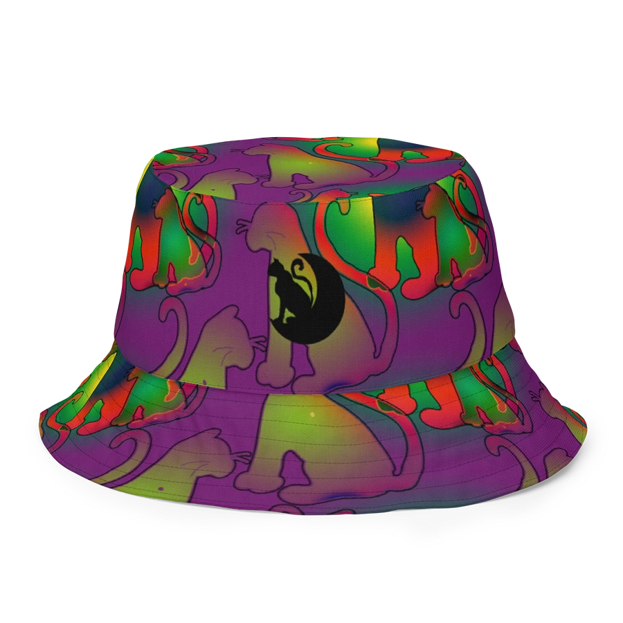 Abstract and Black Cats Bucket Hat product image (9)