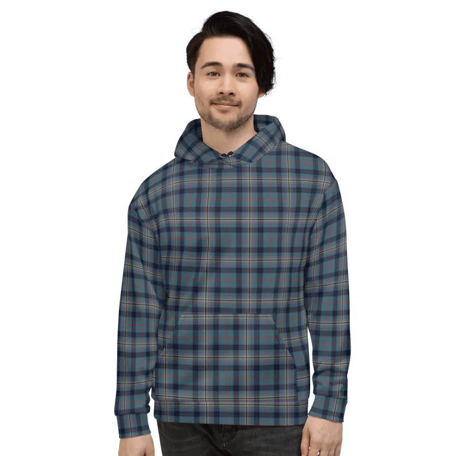 Kennedy Ancient Clan Tartan Hoodie product image (2)