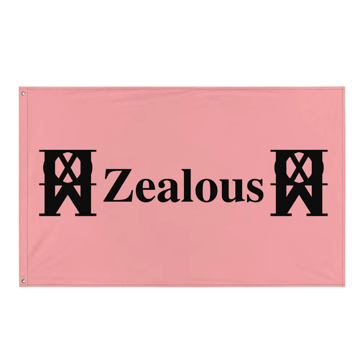 Zealous Vibes Custom Flag product image (1)
