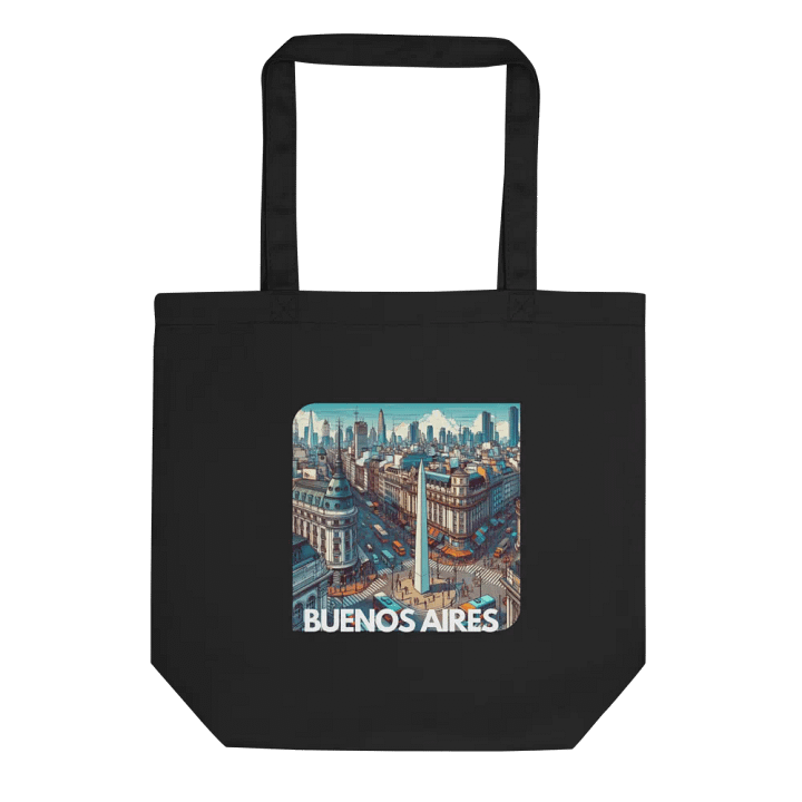 Vibrant Buenos Aires Eco Tote | Buenos Aires city Argentina product image (2)