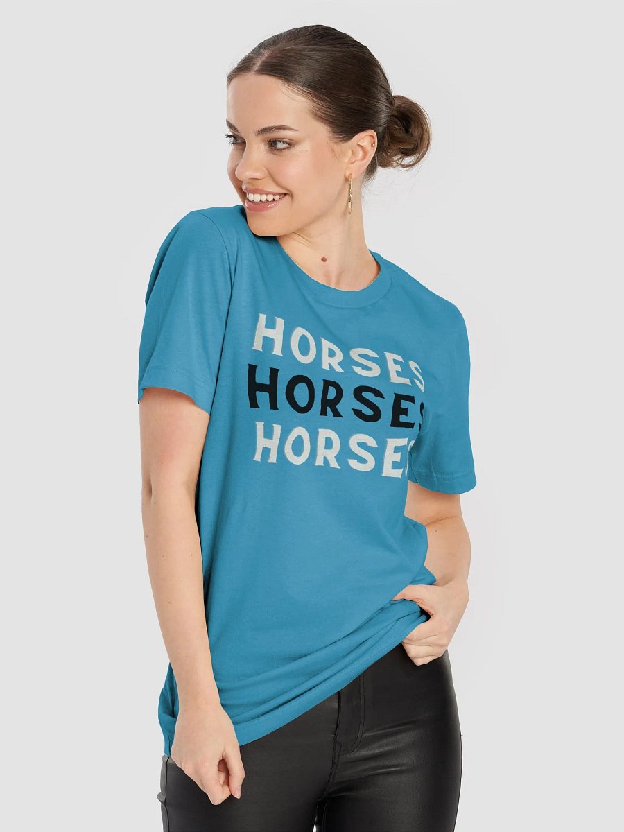 Horses Horses Horses Graphic Tee product image (6)