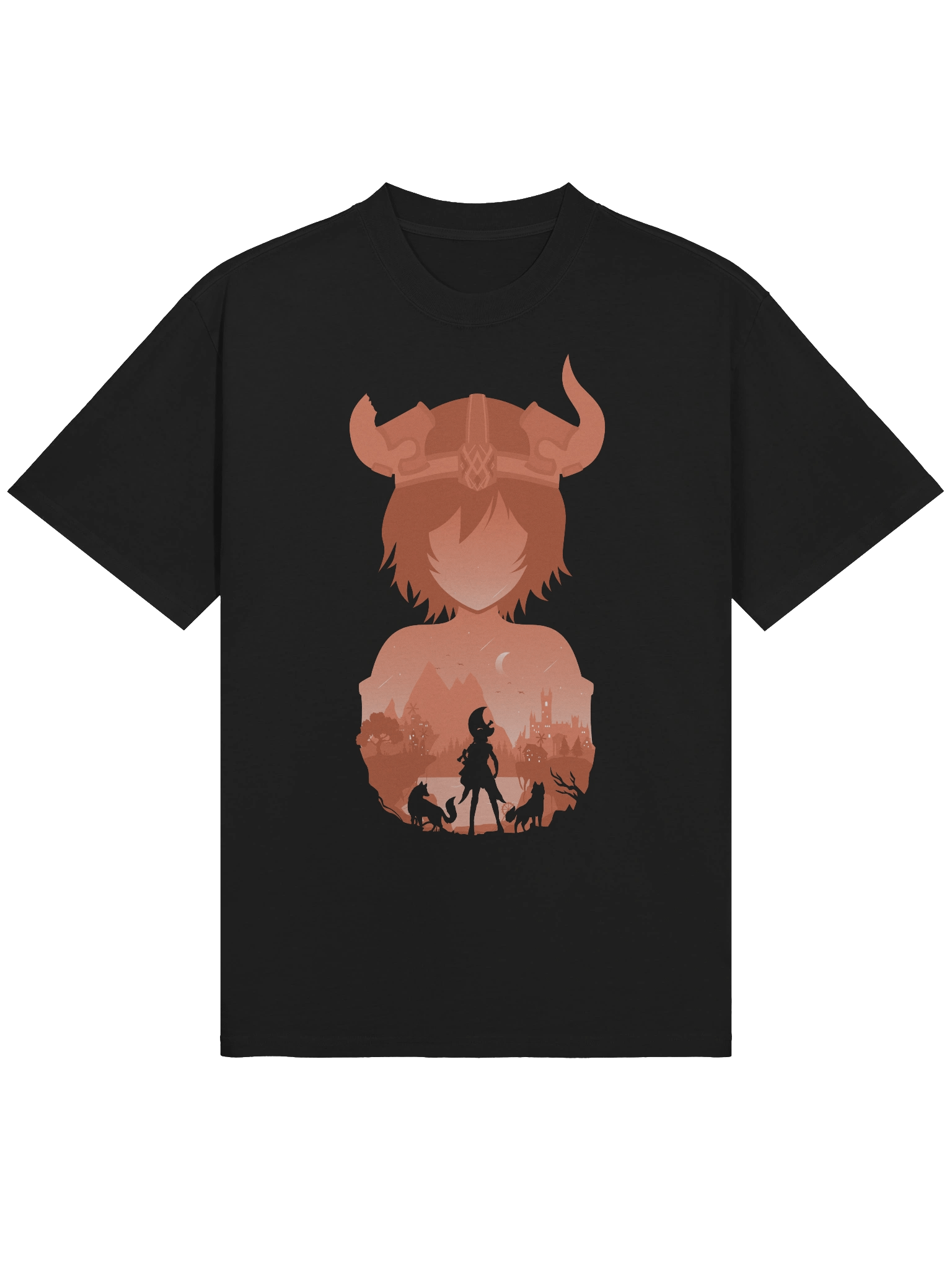 Minimalist Splash Art [Loose-Fit] T-Shirt product image (3)