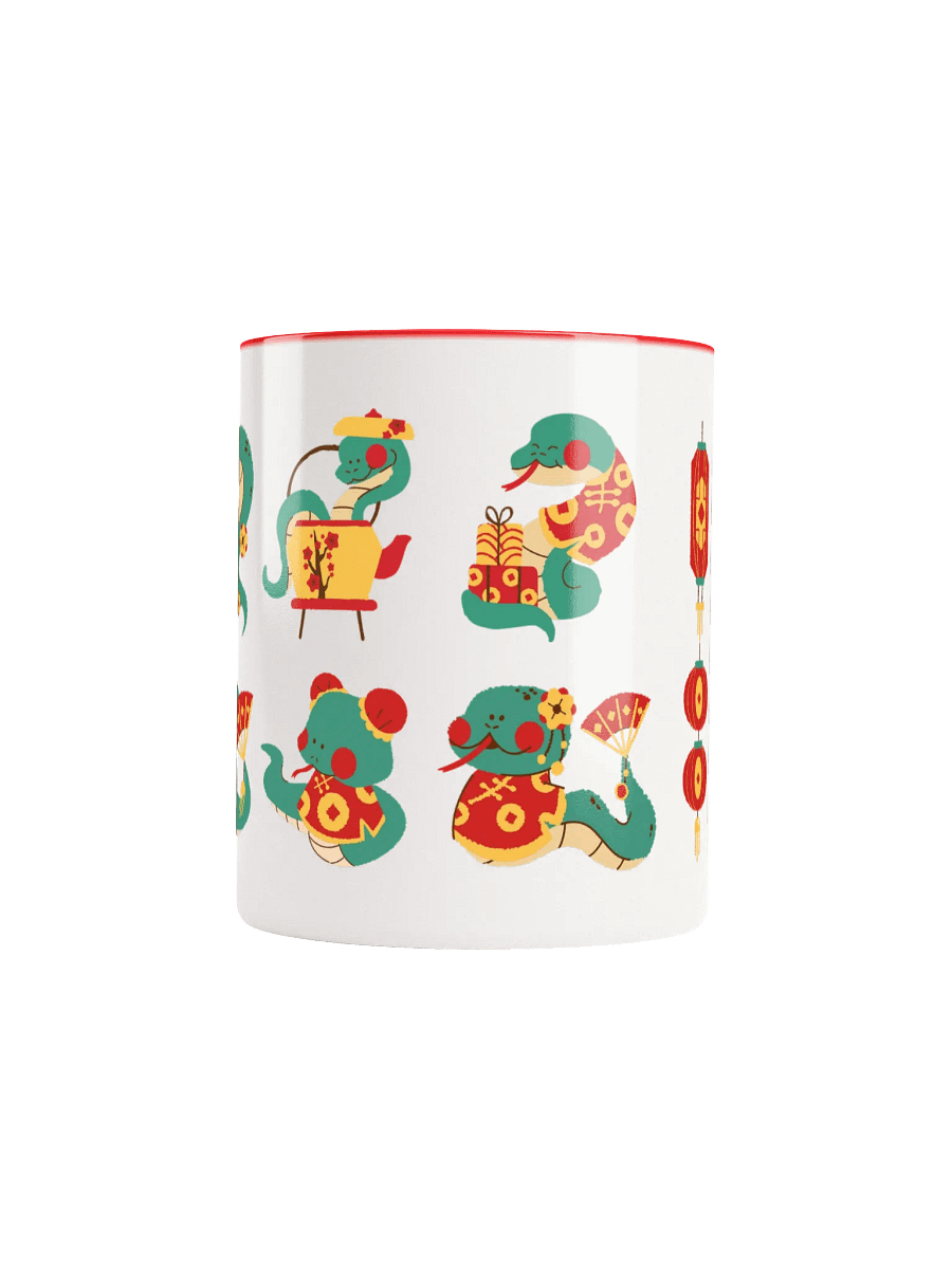 Stylized Snake New Year Mug product image (3)