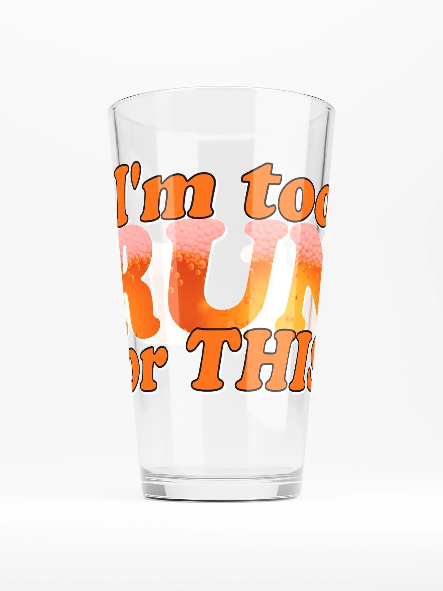 Fizzed Up Shaker Pint Glass product image (1)