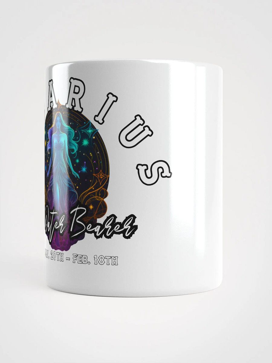 Aquarius - Zodiac White Mug product image (3)
