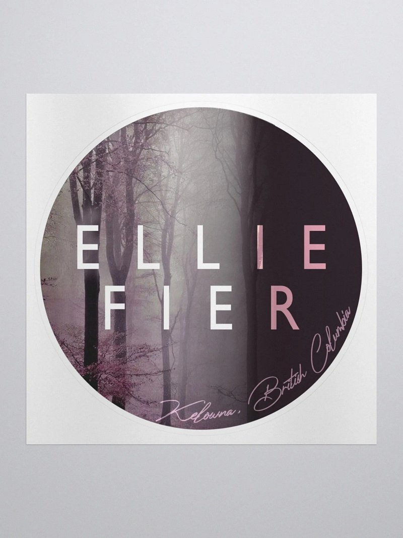 ELLIE FIER Wildwoods Sticker