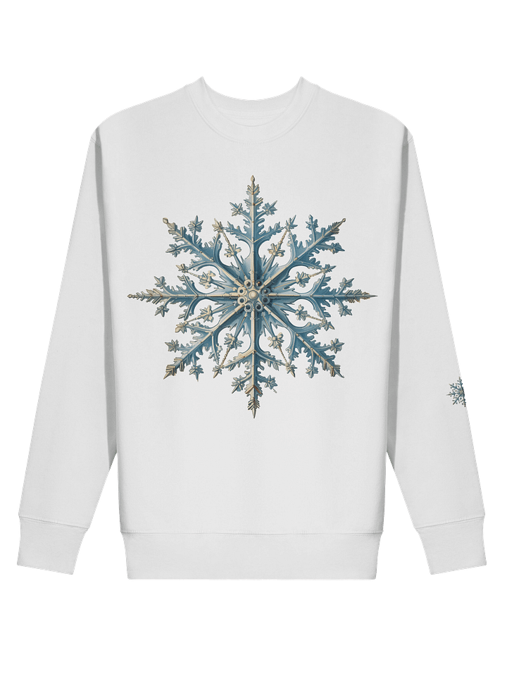 Blue Snowflake Sweatshirt product image (2)