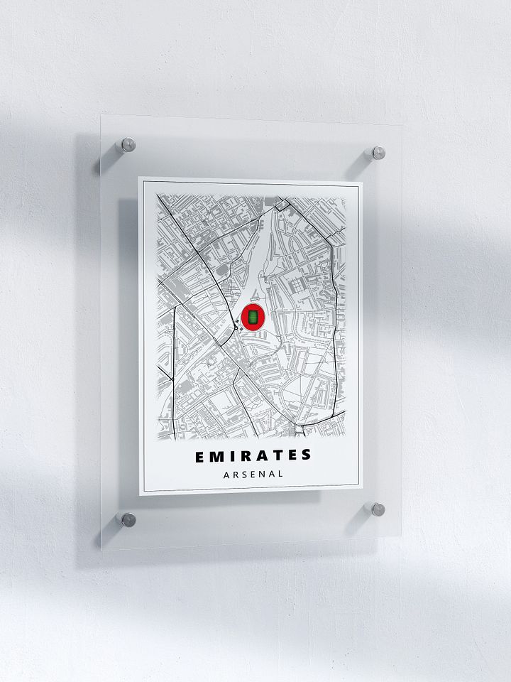 Emirates Map - Arsenal product image (1)