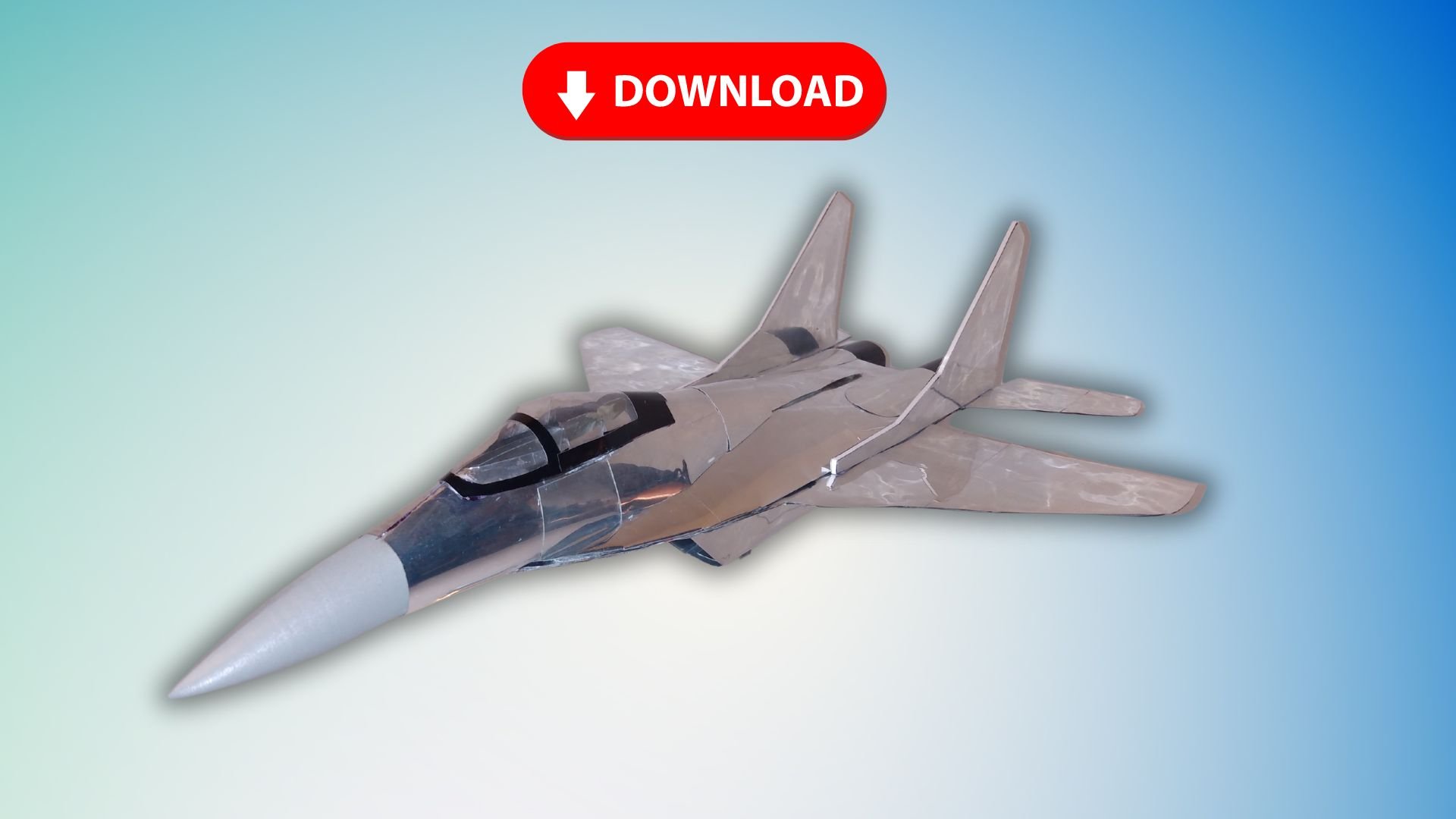 Soda Can airplane MIG 29 Fulcrum DIGITAL Plans product image (1)