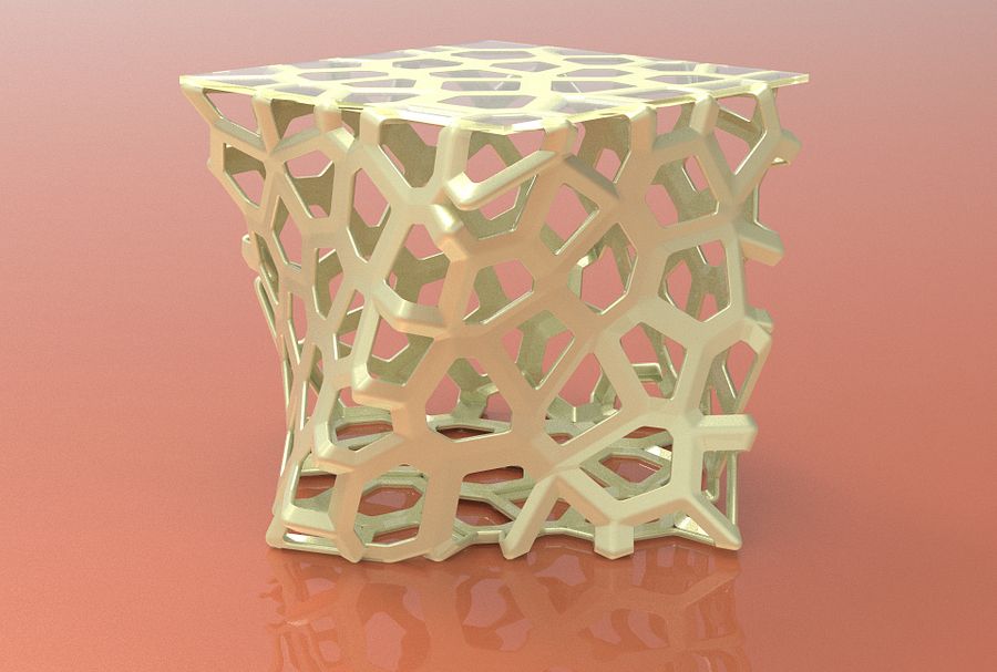 Weaverbird Voronoi Parametric Furniture Design Grasshopper Rhino Files Download product image (3)