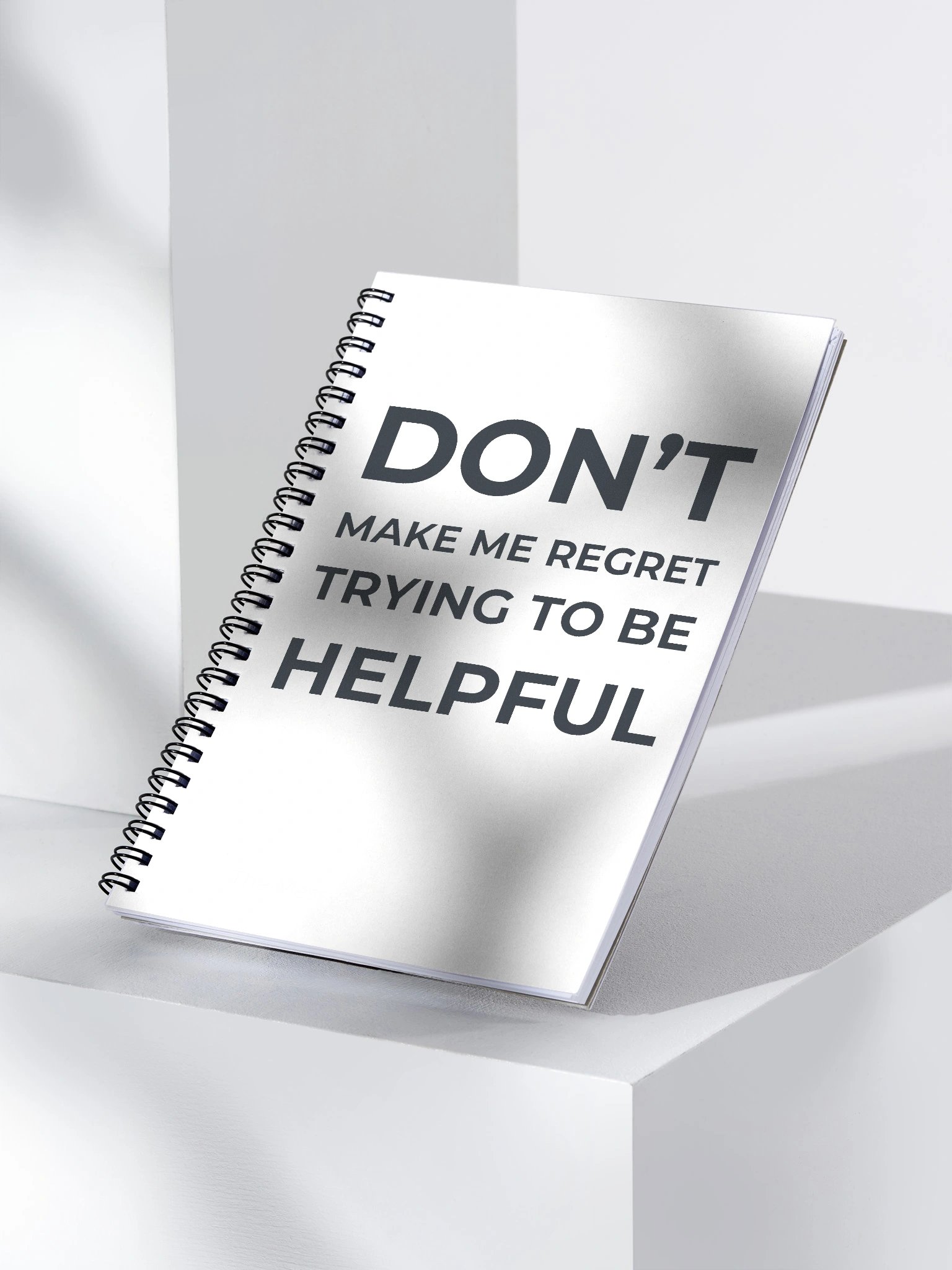 Don't Make Me Regret - Notebook product image (3)