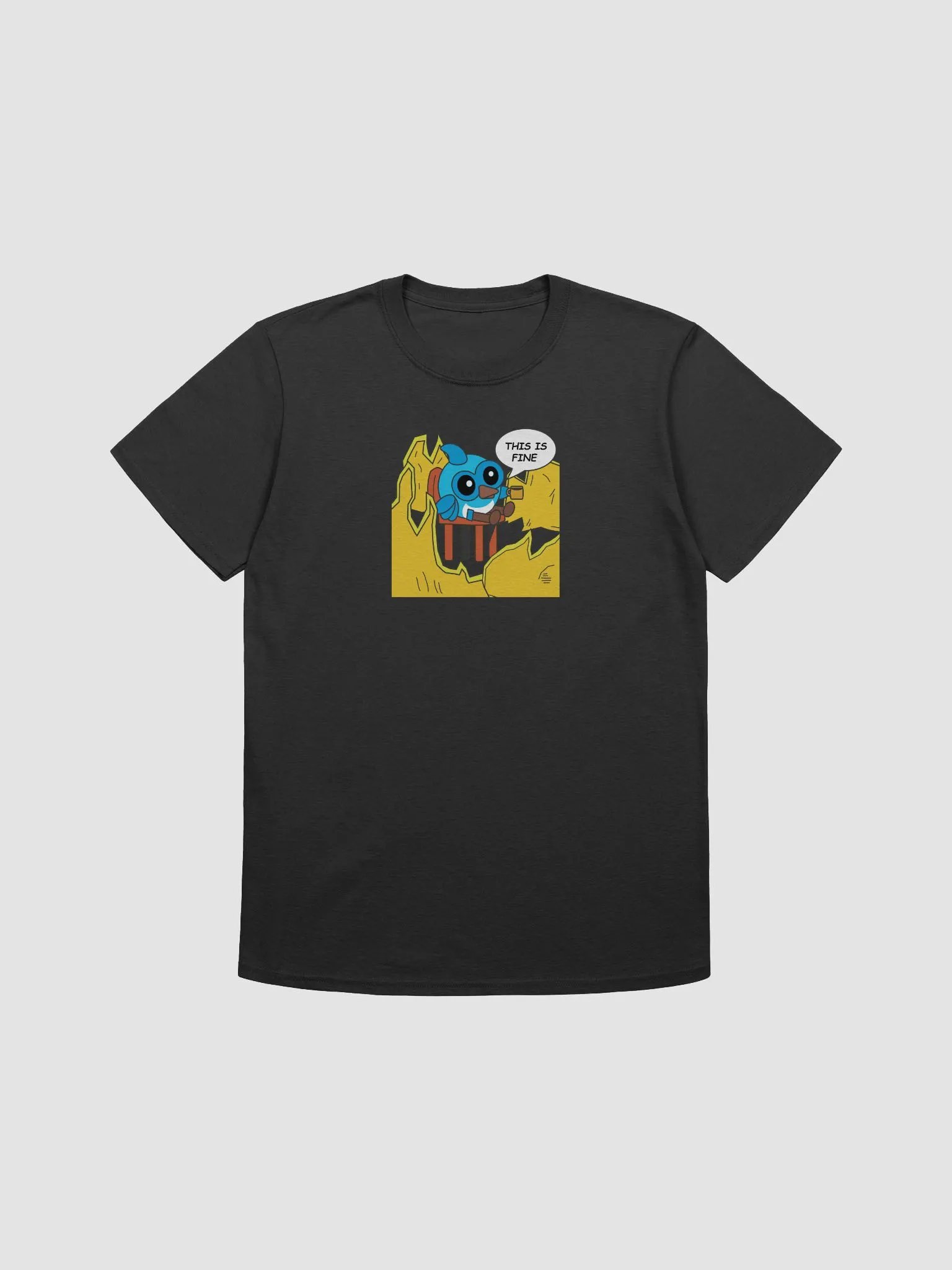D-VELOPER T-shirt Dash "This is fine" edition product image (9)