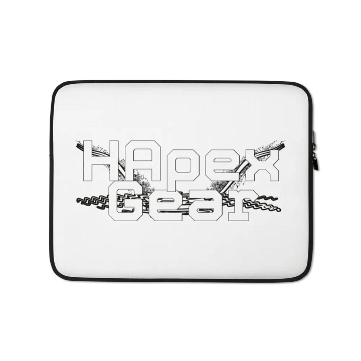 Laptop Sleeve - White HApex Gear White Logo product image (1)