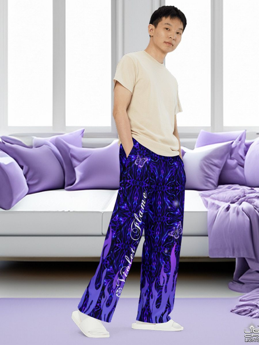 Violet Flame Wide-Leg Pants product image (5)