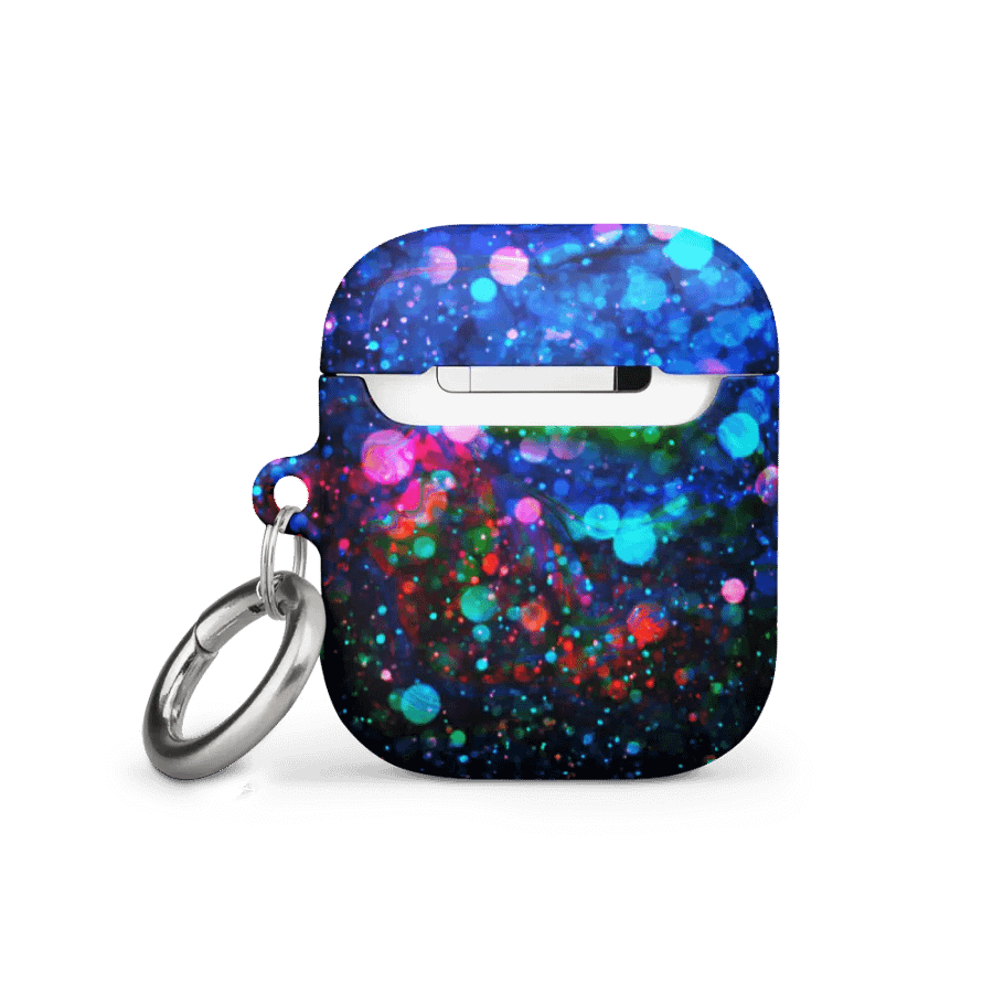 Colourful Starry Night Sky effect All-Over Print AirPods® Case product image (1)