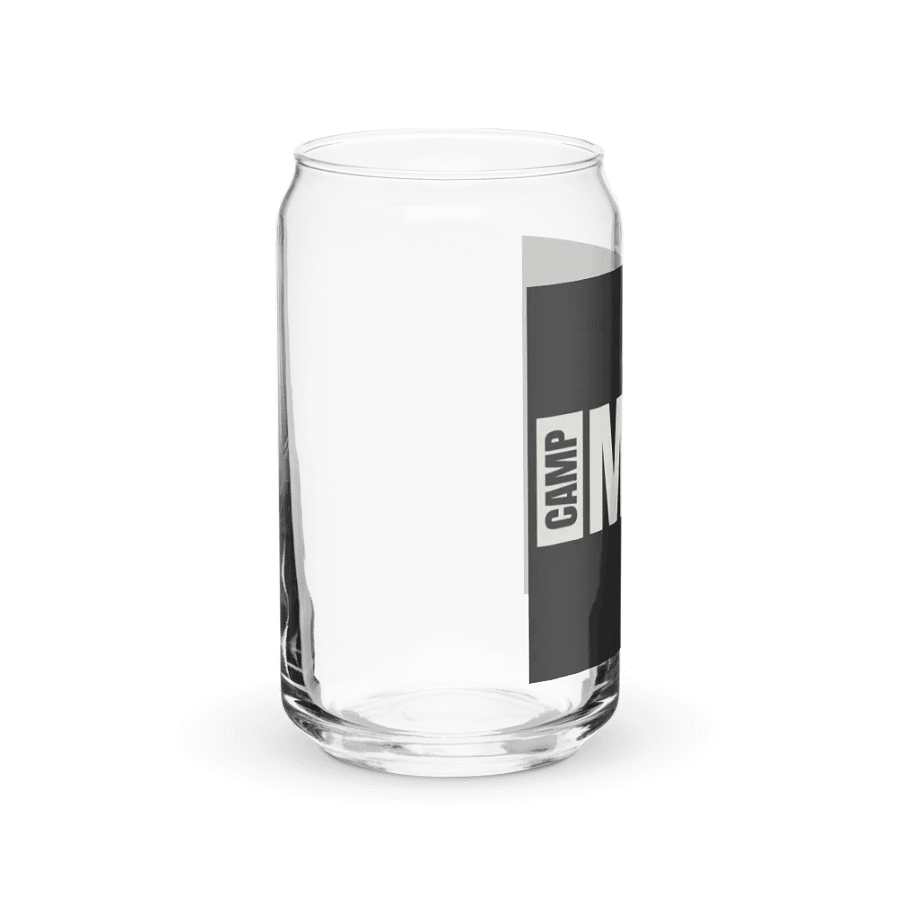 Can Shaped Drinking Glass 
