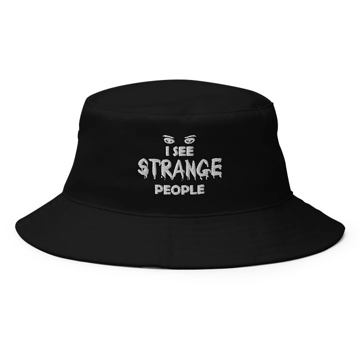 I See STRANGE People bucket hat product image (1)