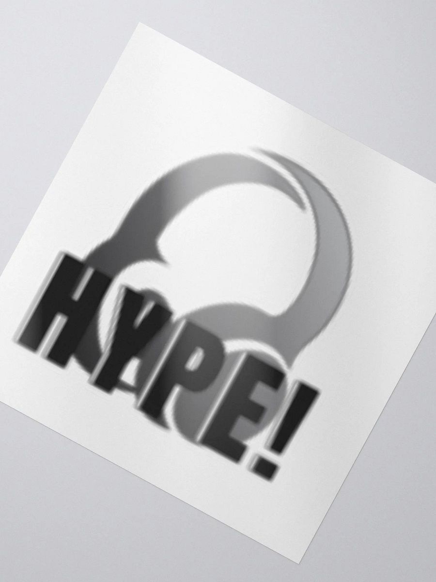 Hype Kiss Cut Sticker product image (2)