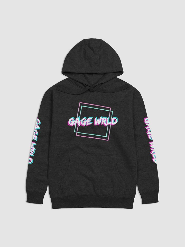 Gage WRLD Glitch Cotton Heritage Unisex Premium Hoodie product image (2)
