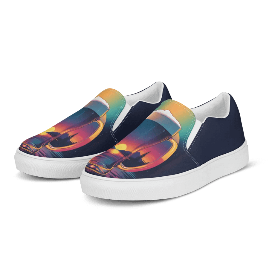 Beer Sunset Slip on Shoes product image (3)