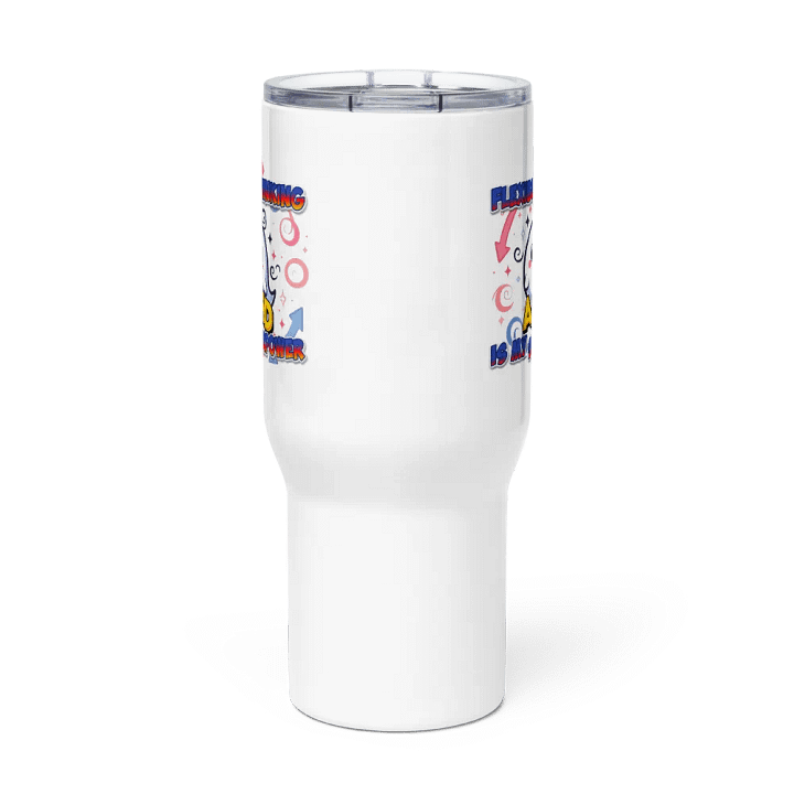 ADHD Flexible Thinking Travel Mug with a Handle product image (3)