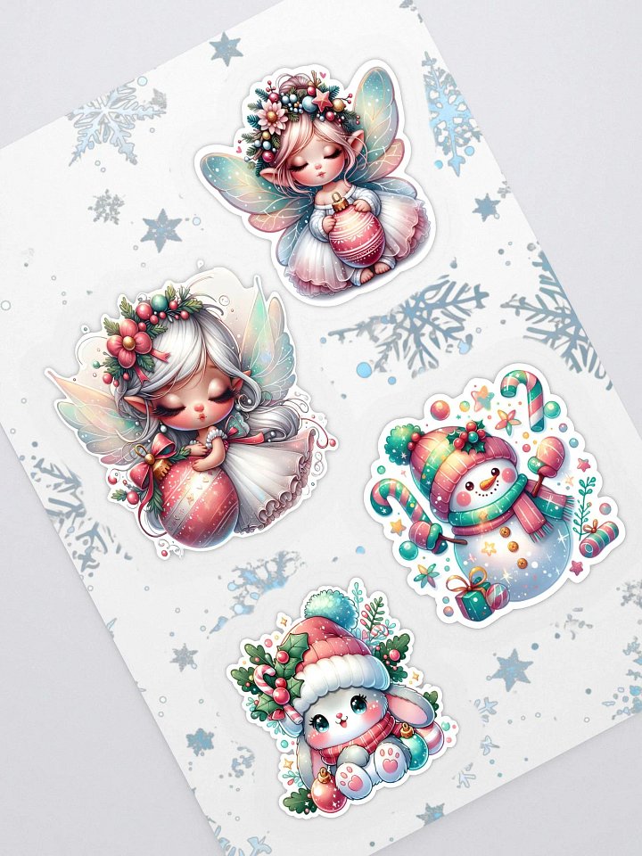 Cute Christmas Sticker Sheet product image (1)