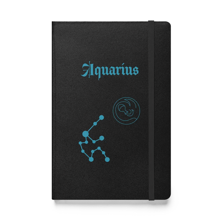 Aquarius Constellation Hardcover Notebook product image (1)