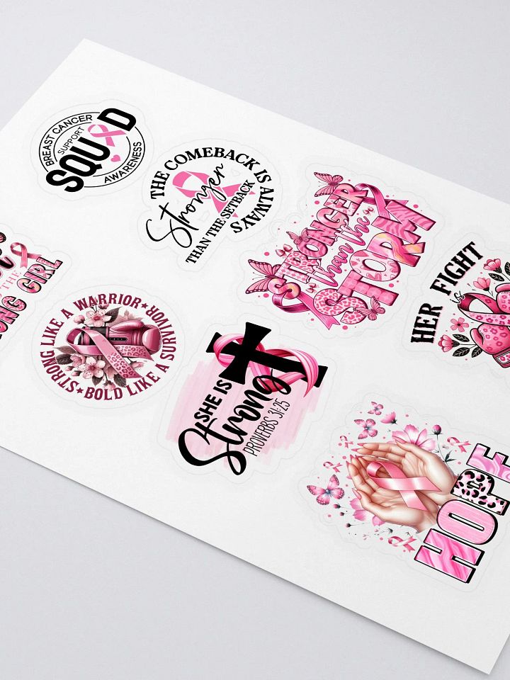 Cancer Sticker Sheet product image (2)