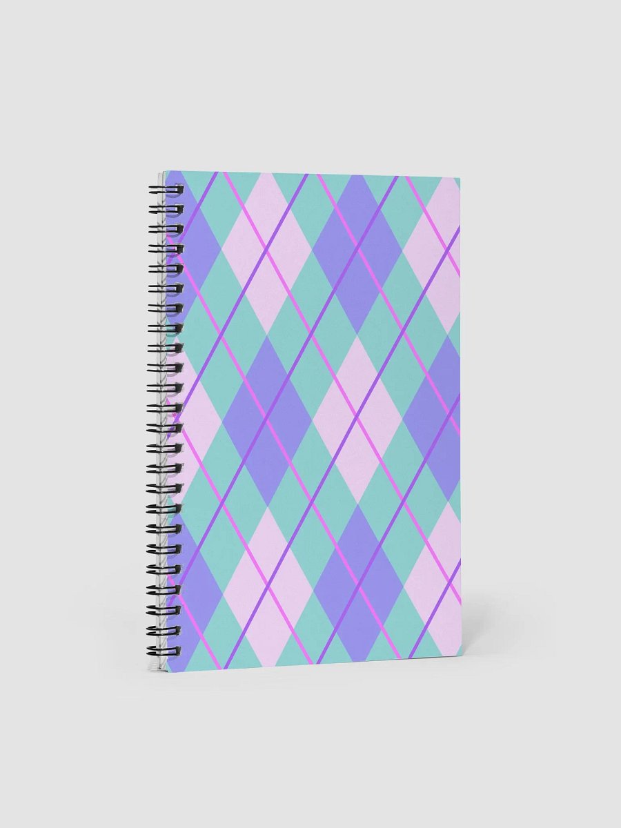 Argyle Chic Spiral Notebook product image (1)